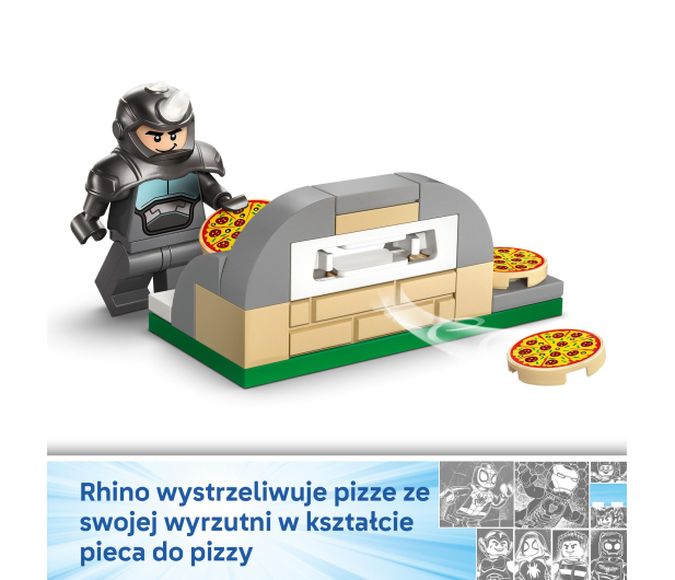 LEGO Marvel 11206 Spidey na motocyklu kontra Rhino - 1473401 - zdjęcie 11